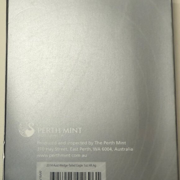 2014-P Australian Wedge-Tailed Eagle High Relief Silver PCGS PR70 DCam, signed - Picture 5 of 9